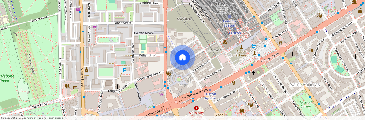 Flat 308 North Gower Street, NW1 2LY, Euston