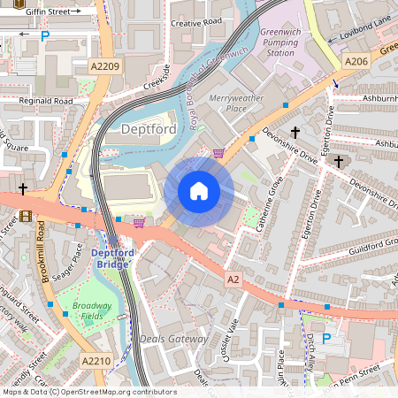 Greenwich High Road Maitland Close SE10, London