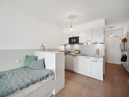 Perfekt für Studenten! Möbliertes 1-Zimmer-Apartment - Foto 5