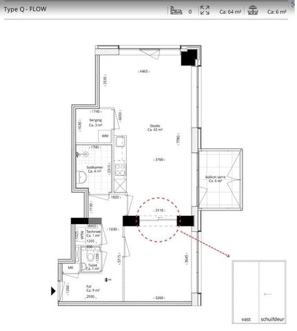 Appartement te huur: IJsfabriekstraat 1-059 5613 MV Eindhoven - Foto 4