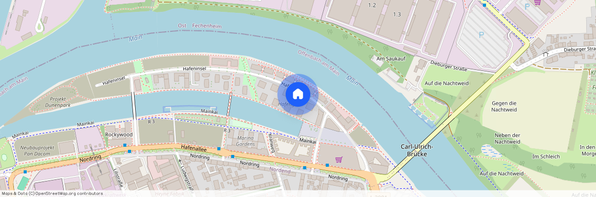 Hafeninsel 16, 63067 Offenbach am Main, Deutschland