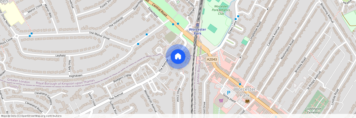 10 The Avenue, Worcester Park, KT4 7EN