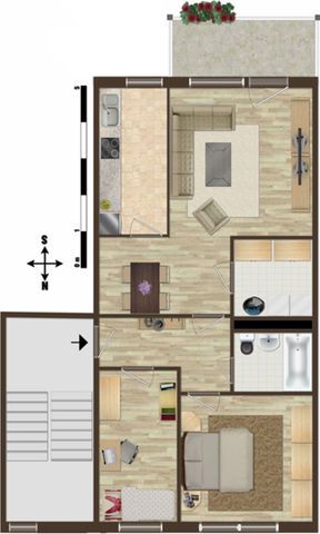 Alles wird neu - tolle 3-Raumwohnung in grüner Lage - Foto 3