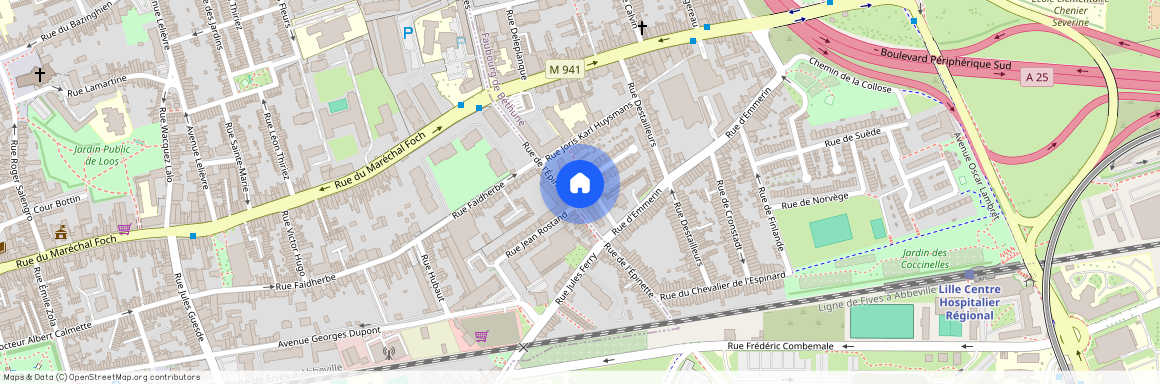 61 Rue de l'Épinette, 59000 Lille