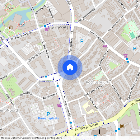 Rochusbuurt, 5611 PH, Hertog Hendrik van Brabantplein, Eindhoven