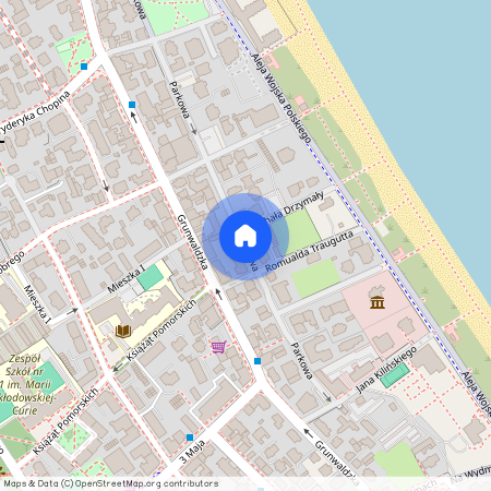 ul. Parkowa, Dolny Sopot - Grunwaldzka, Dolny Sopot, Sopot, pomorskie