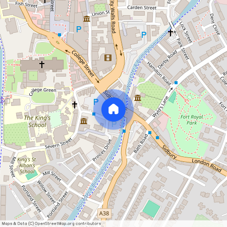 St Peters Street, Worcester