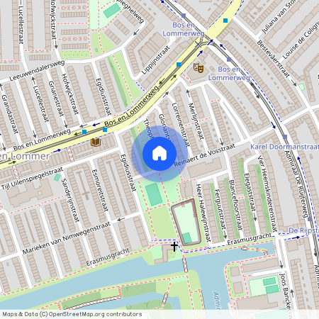 Erasmuspark, 1055 CN, Theophilusstraat, Amsterdam