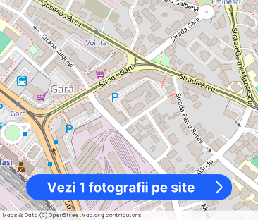 1 cameră decomandată – Str. Arcu, lângă Gara Mare Etaj 3/4 - Fotografie 1