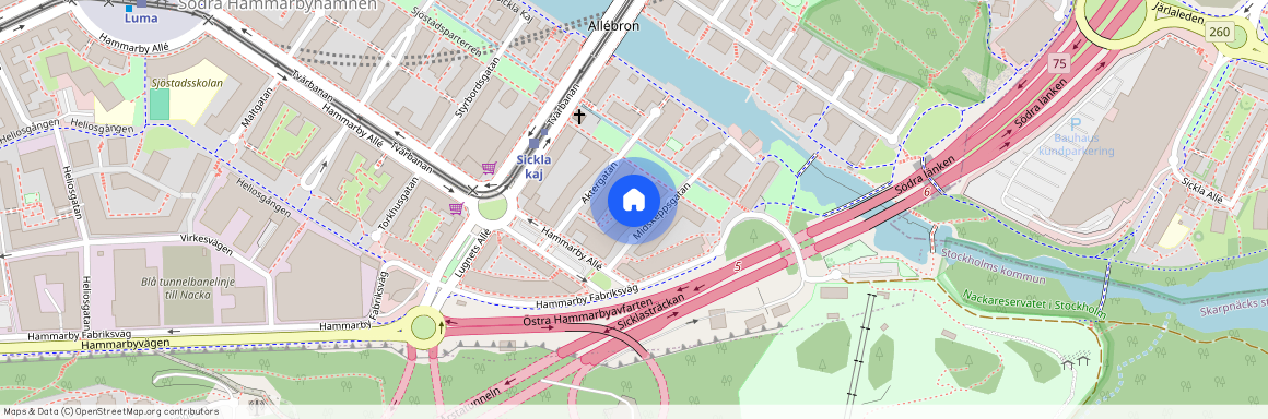 Södra Hammarbyhamnen, Stockholm, Midskeppsgatan 7