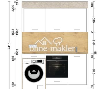 Zentrale, hochwertig kernsanierte Wohnung mit zwei Zimmern und neue... - Foto 4