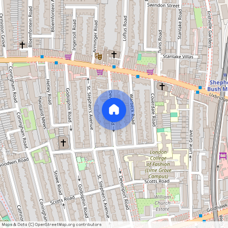 Devonport Road, Shepherds Bush, London, W12 8NU