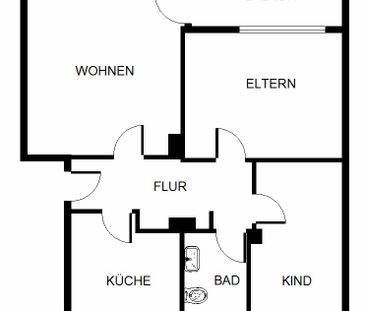 3-Zimmer-Wohnung in Gelsenkirchen Hassel - Photo 1
