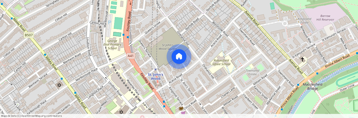 St. John's Wood, Acacia Place, NW8 6AJ, London