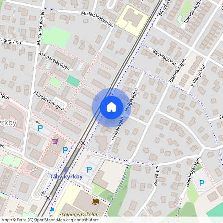 Helgavägen 7, 187 77 Täby, Szwecja, Täby