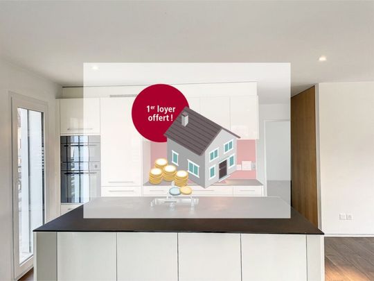 Appartement moderne avec grande terrasse! - Photo 1