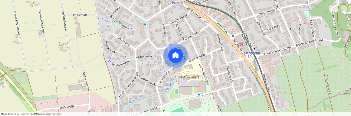 Jahnstraße 31, 69221 Dossenheim, Baden-Württemberg