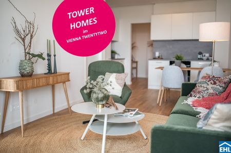 Luxus-Erstbezug im VIENNA TWENTYTWO bei der U1 *Rooftop-Pool inklusive* - Photo 5