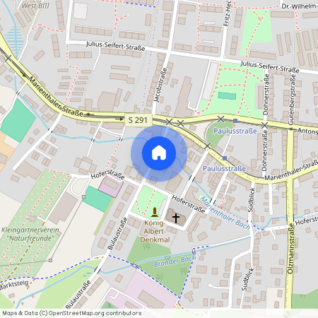 4. Etage, Bülaustraße 5, Marienthal, Zwickau