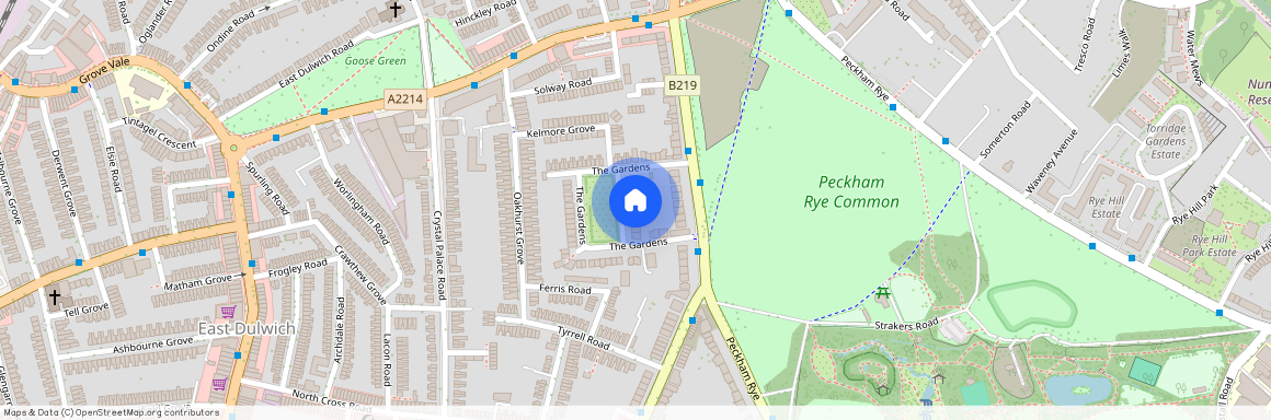 The Gardens, East Dulwich London SE22