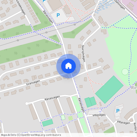 Rånäsvägen, Rimbo