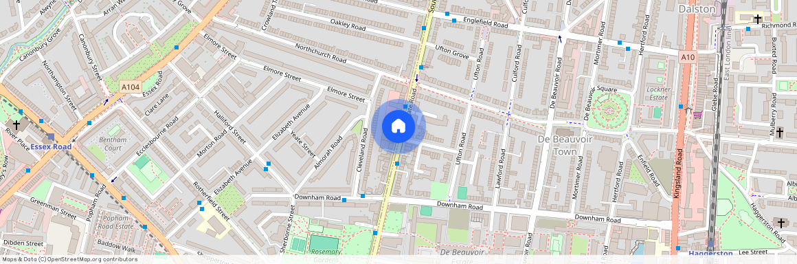 Southgate Road, De Beauvoir Town, London, N1