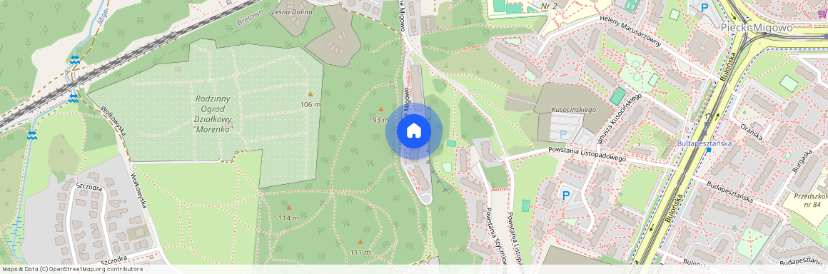 ul. Dolne Migowo, Piecki-Migowo, Gdańsk, pomorskie