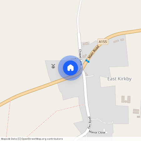 24 Main Road, East Kirkby, Spilsby, Lincs, PE23 4BY