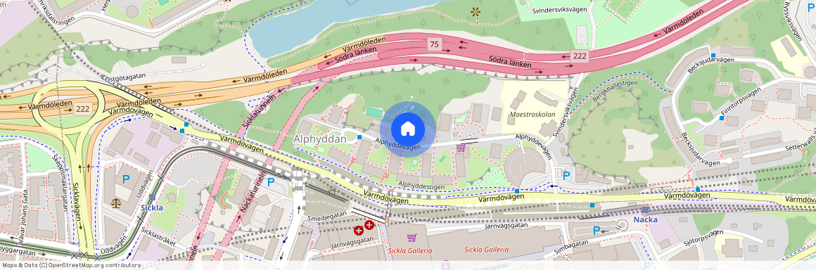 Alphyddan, Nacka, Stockholm, Alphyddevägen 12