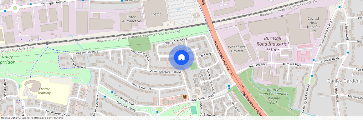 Elm Walk, Coventry, White Willow