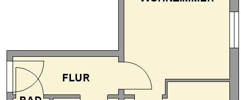 2-Raum-Wohnung mit Balkon und Tageslichtbad - Foto 1