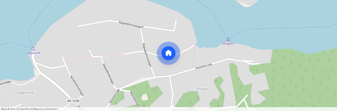 Ragvaldsmoravägen, Ljusterö