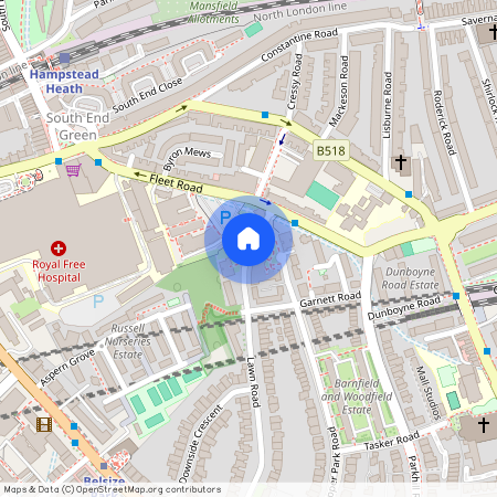 Huxley House, 32 Lawn Road, NW3