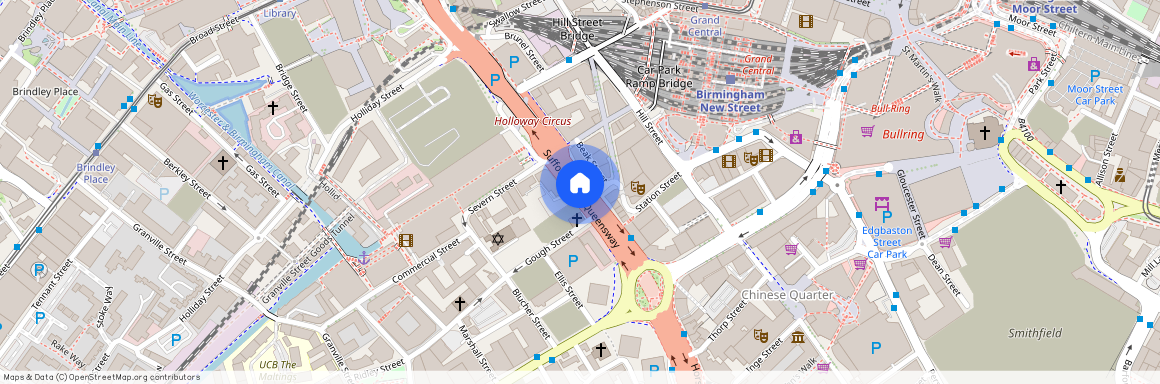 Suffolk Street Queensway, Birmingham, West Midlands, B1