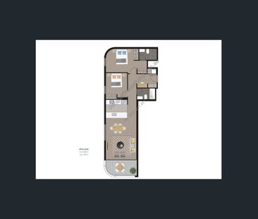 Spacious furnished two-bedroom apartment located on the 19th floor ... - Photo 6