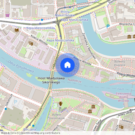 ul. Władysława Jagiełły, Nadodrze, Śródmieście, Wrocław, dolnośląskie