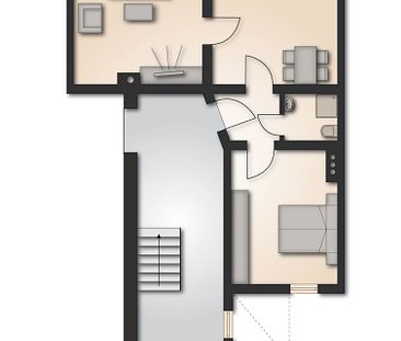 Top-Single Wohnung in Kirchberg zu vermieten! - Foto 2