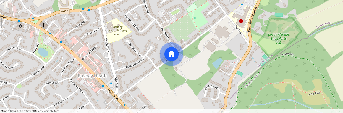 Heath Lodge, Windmill Lane, Bushey Heath, Herts, WD23 1NR