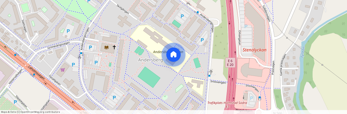 Andersbergsringen 13, Halmstad