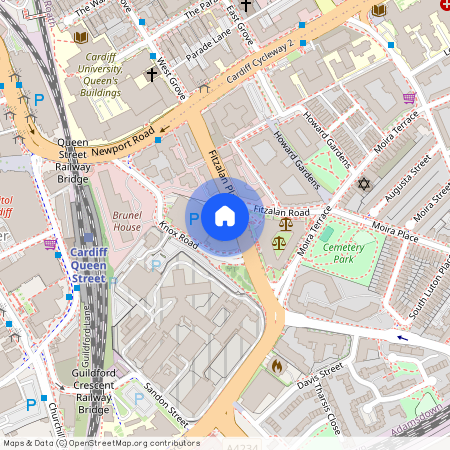 Cosy Apartment at Fitz & Knox, 10 Fitzalan Place CF24