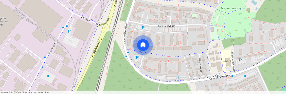 Sandstensvägen 26, Jordbro