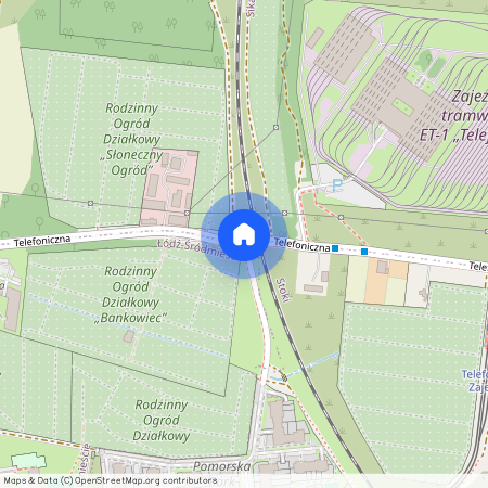 ul. Telefoniczna, Niciarniana, Widzew, Łódź, łódzkie