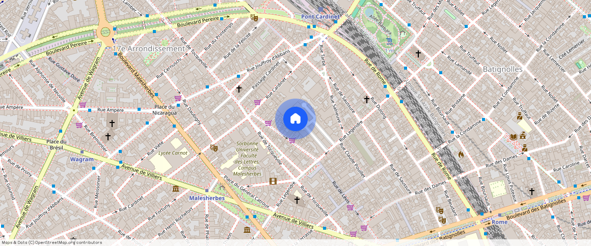 Square Emmanuel Chabrier, 75017, Paris
