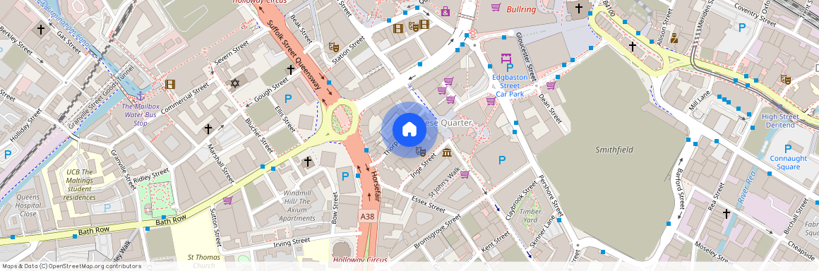 South Central, Essex Street, Birmingham City Centre, B5