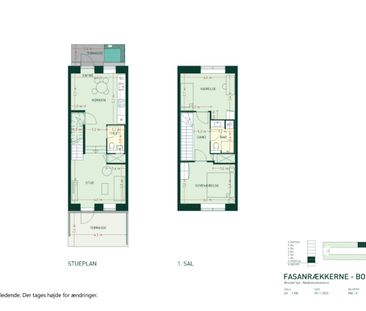 Skønt to plans rækkehus med to soveværelser, stor stue og egen terr... - Photo 1