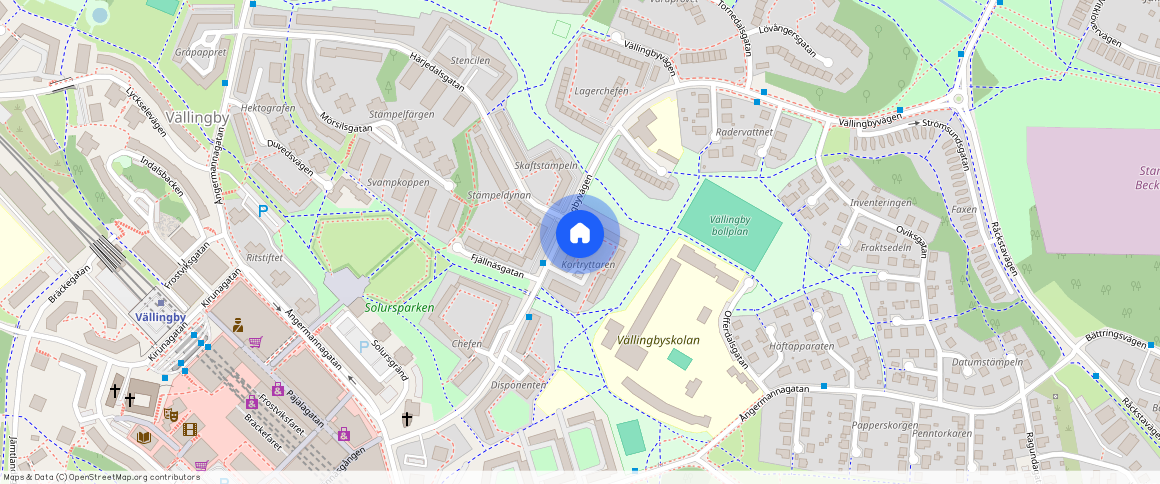 Vällingbyvägen **, Råcksta