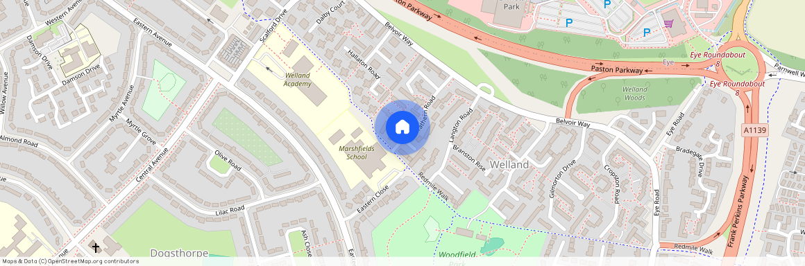 Buckminster Place, Welland, Peterborough