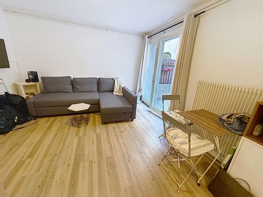 Studio de 18m2 meublé jusqu'en juin avec terrasse secteur balance, intra muros, rez de chaussée avec terrasse., - Photo 1