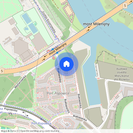 ul. Białowieska, Popowice Północne, Fabryczna, Wrocław, dolnośląskie