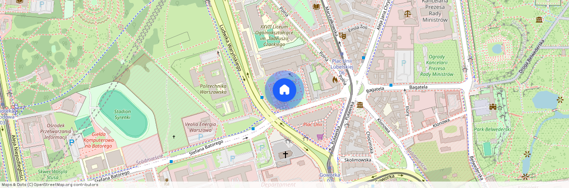 skwer Skwer Mieczysława Fogga, Śródmieście Południowe, Śródmieście, Warszawa, mazowieckie